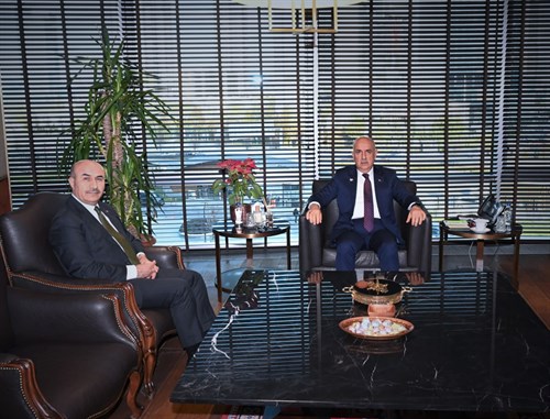 Vali Demirtaş, Tarım ve Orman Bakanı Prof. Dr. Vahit Kirişci’yi Ziyaret Etti