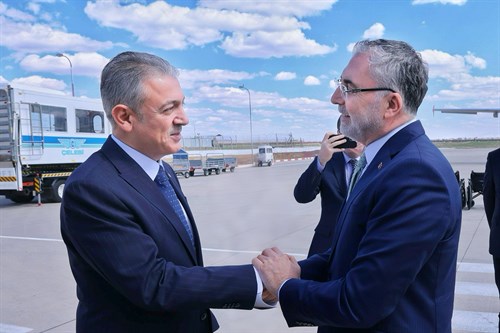 Çalışma ve Sosyal Güvenlik Bakanımız Prof. Dr. Vedat Işıkhan İlimizi Teşrif Ettiler
